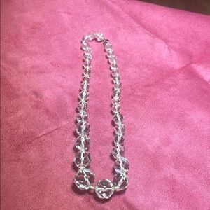 Vintage Elegant Crystal Necklace